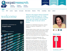 Tablet Screenshot of expatresearch.com